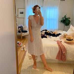 Brandy Melville Wrap Midi Dress